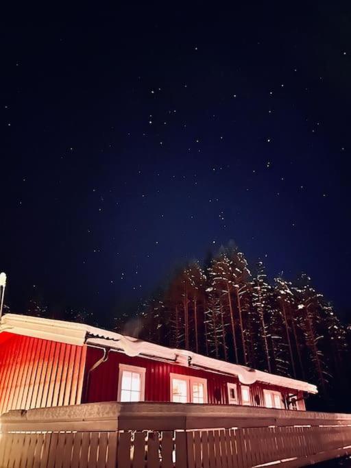Вилла Langroesta; Ruime Blokhut Grenzend Aan Bos Хагфорс Экстерьер фото